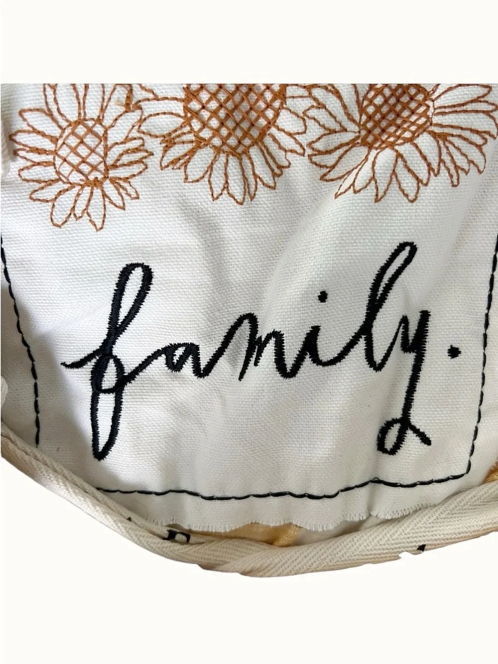 Rae Dunn FAMILY Golden Yellow and White Buffalo Check Gingham Sherpa Throw